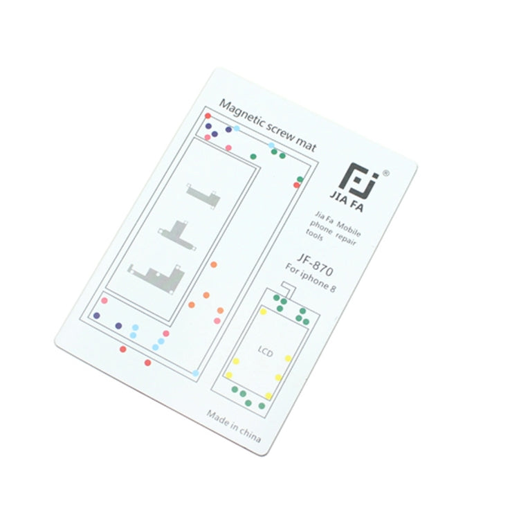 JIAFA 適用於iPhone 8 磁性螺絲墊