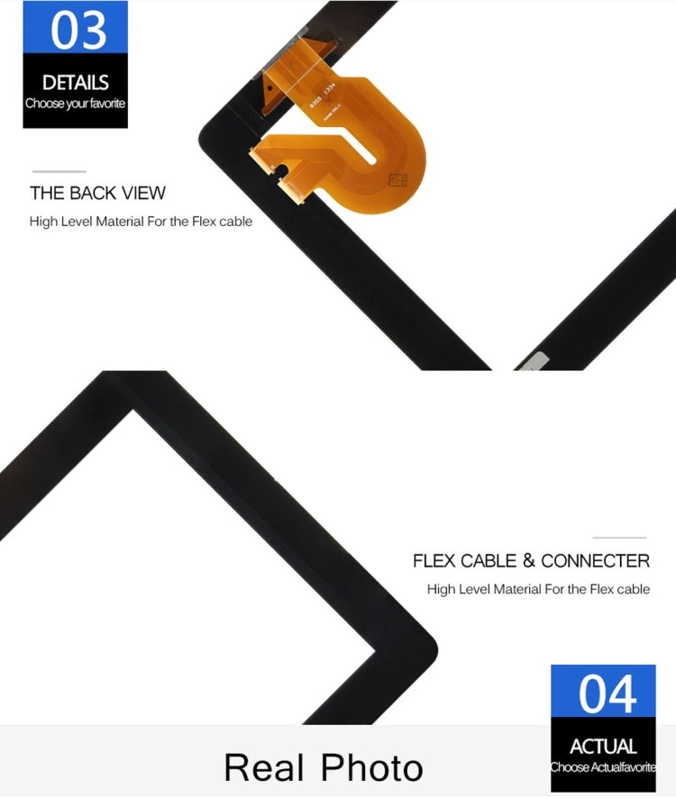 適用於ASUS Pad MeMO FHD 10 ME301 / ME302觸摸屏