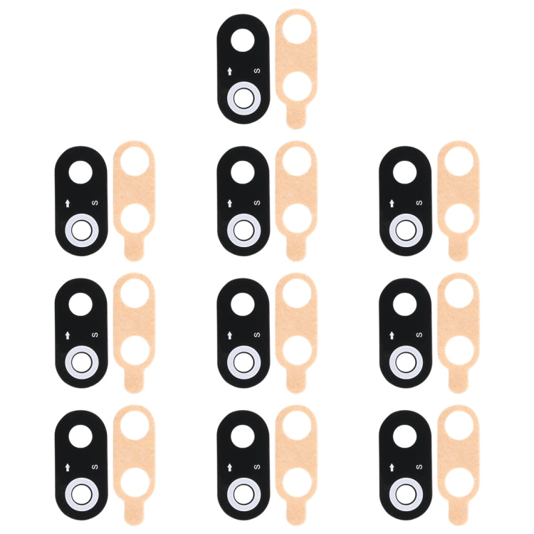 10個一賣 適用於華為 Honor 9i 后攝像頭鏡面 帶貼紙