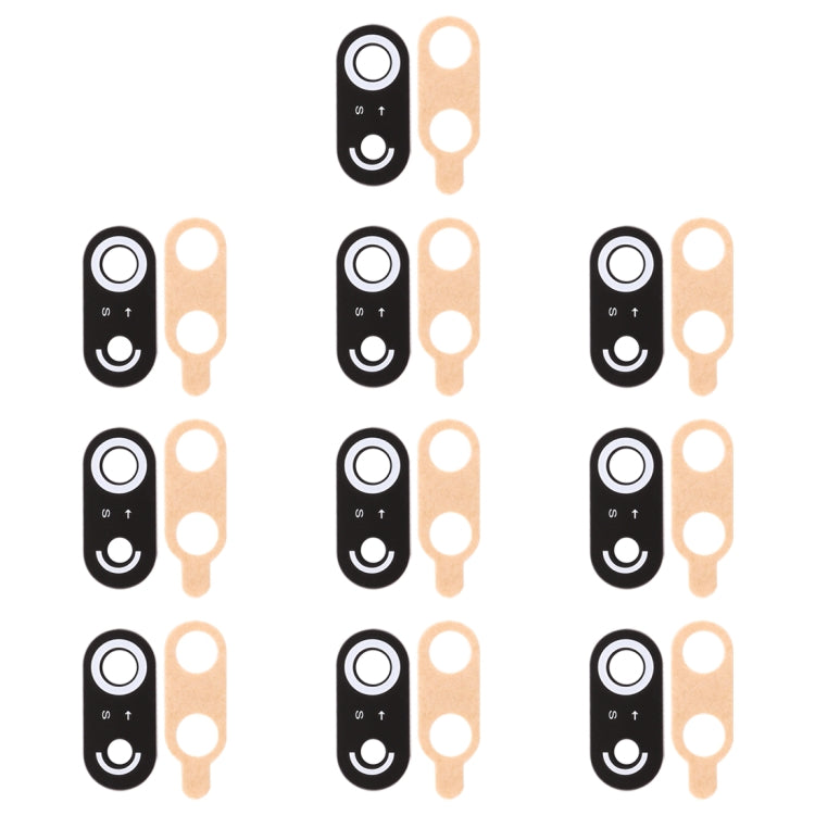 10個一賣 適用於華為 Honor Play 后攝像頭鏡面 帶貼紙