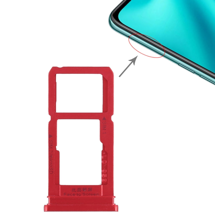 適用於OPPO R15 SIM卡+SIM卡/Micro SD卡 卡托