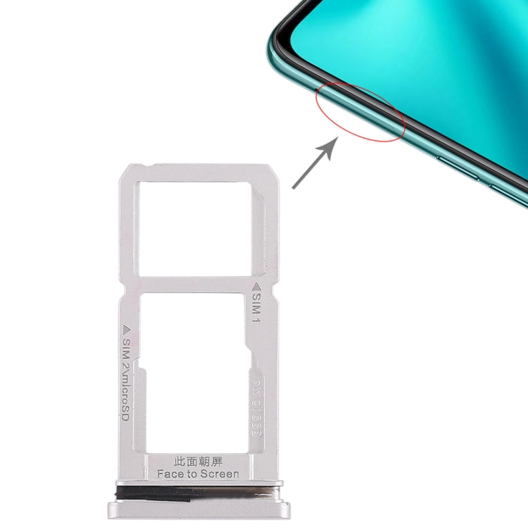 適用於OPPO R15 SIM卡+SIM卡/Micro SD卡 卡托