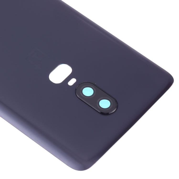 適用於OnePlus 6 磨砂電池后蓋帶相圈