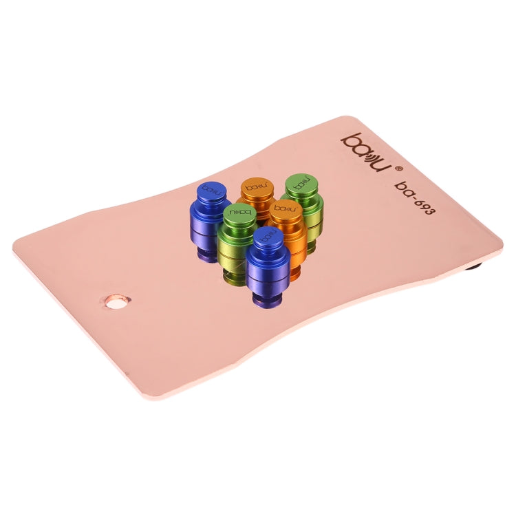 巴酷 ba-693 PCB電路板支架夾具通用可移動磁性手機維修工作站