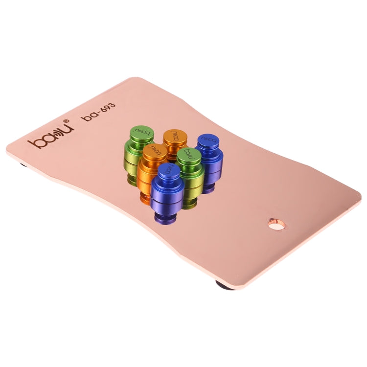 巴酷 ba-693 PCB電路板支架夾具通用可移動磁性手機維修工作站