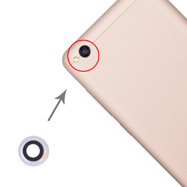 10個一賣 適用於 小米 Redmi 4A 相圈 后攝像頭框帶鏡片
