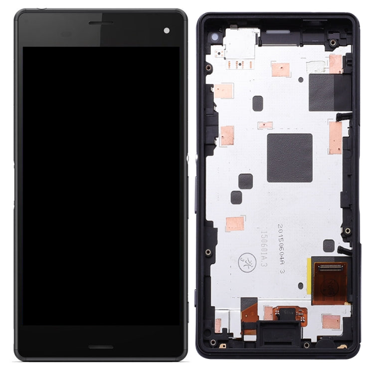 適用於索尼 Xperia Z3 Mini Compact OEM液晶觸摸總成帶框