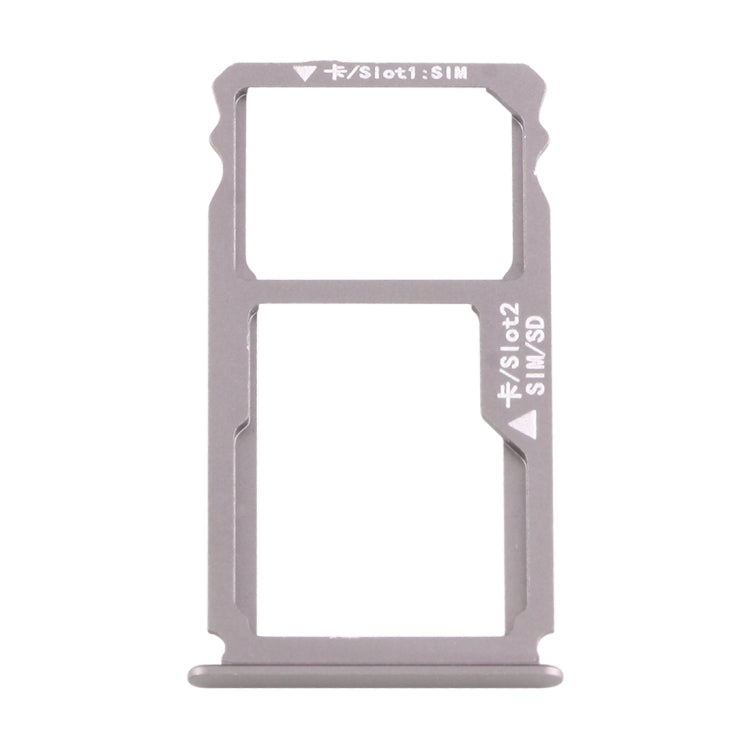 適用於華為Mate S Nano SIM卡+ Nano SIM / Micro SD卡 卡托