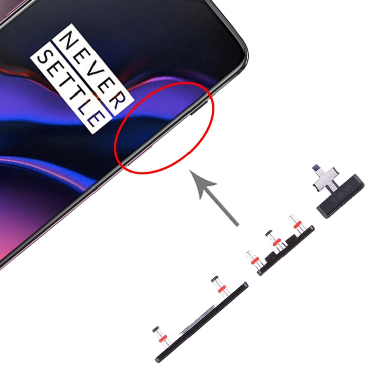 適用於 OnePlus 6T 開機音量鍵/側鍵