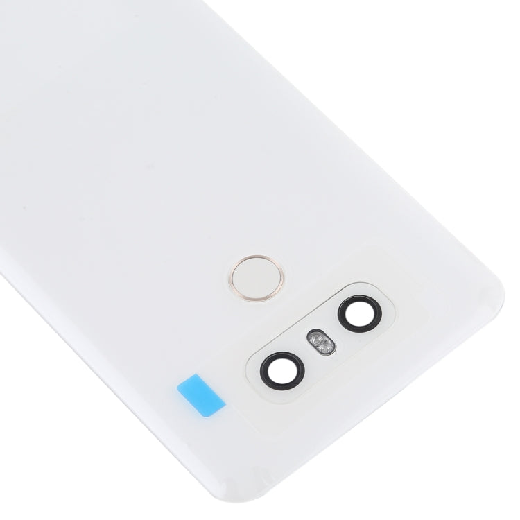 適用於 LG G6 / H870 / H870DS / H872 / LS993 / VS998 / US997 電池后蓋帶相圈和指紋