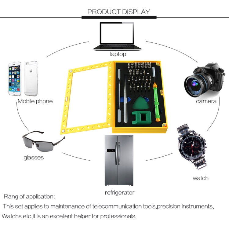 BEST BST-8929 螺絲刀磁性批頭套裝37合1專業螺絲刀套裝