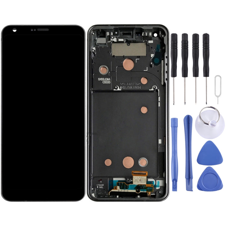 適用於LG G6 / H870 / H870DS / H872 / LS993 / VS998 / US997 原裝液晶觸摸總成 帶框