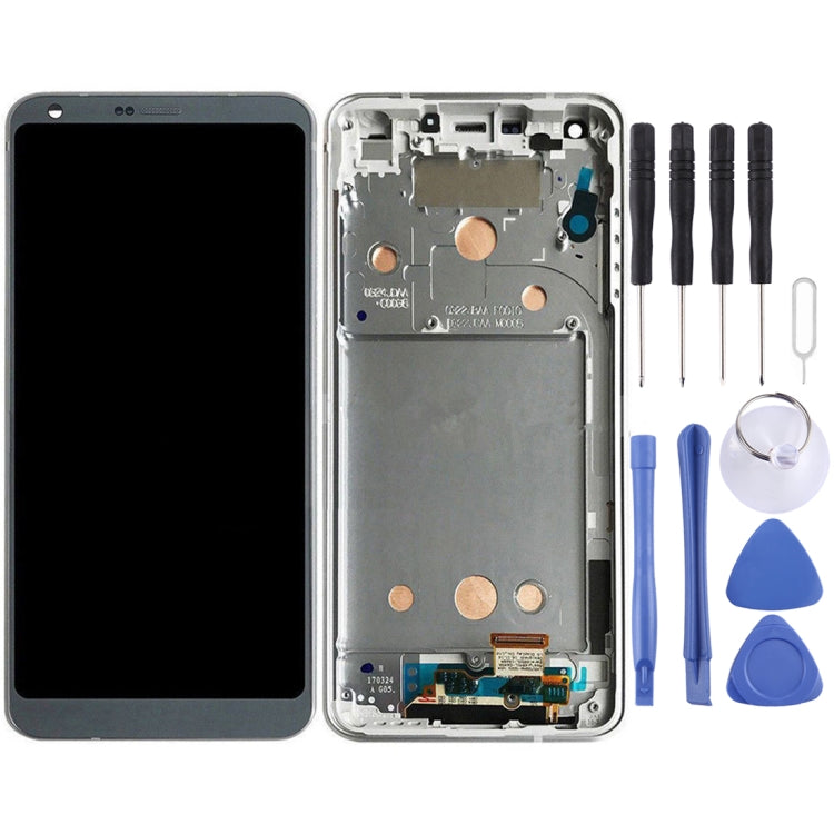 適用於LG G6 / H870 / H870DS / H872 / LS993 / VS998 / US997 原裝液晶觸摸總成 帶框