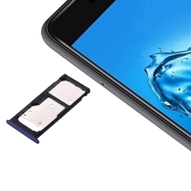 適用於華為暢享7 Plus / Y7 Prime SIM&SIM/Micro SD卡卡托