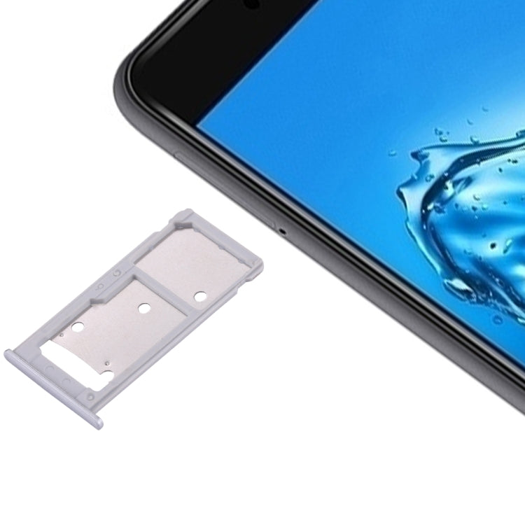 適用於華為暢享7 Plus / Y7 Prime SIM&SIM/Micro SD卡卡托