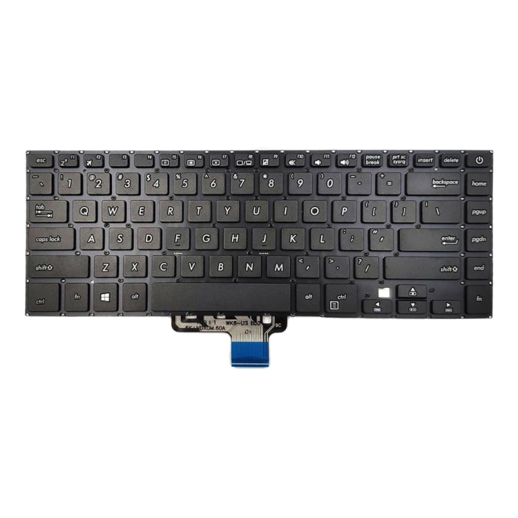 適用於 Asus VivoBook S15 S510 S510U S510UA S510UA-DS51 S510UA-DS71 S510UA-RB31 S510UA-RS31 美式鍵盤