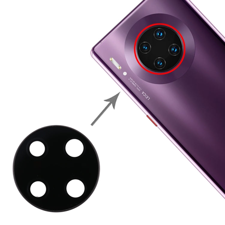 適用於 華為 Mate 30 Pro 相圈 后攝像頭框帶鏡片