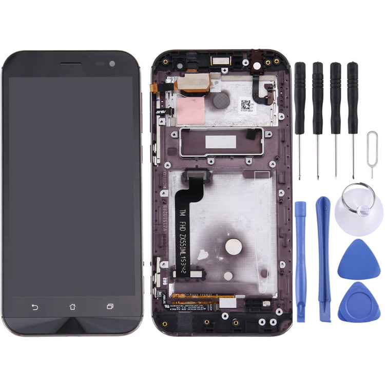 適用於5.5寸華碩ZenFone Zoom / ZX551ML OEM液晶觸摸總成 帶框