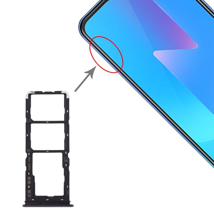 適用於 Vivo U3x / U10 SIM卡+SIM卡+Micro SD卡 卡托