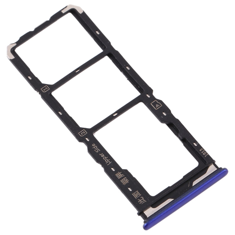 適用於 Vivo Y7s SIM卡+SIM卡+Micro SD卡 卡托