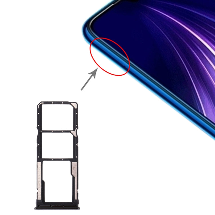 適用於 小米 Redmi Note 8 SIM卡+SIM卡+Micro SD卡托