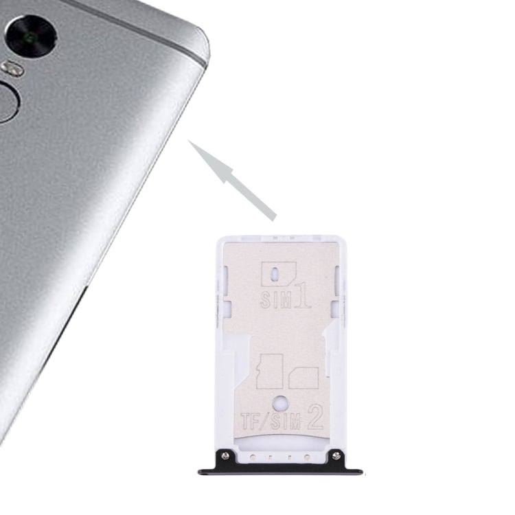 適用於小米紅米Note 4X SIM & SIM / TF 卡托 , Redmi Note 4X, For Xiaomi Redmi Note 4X