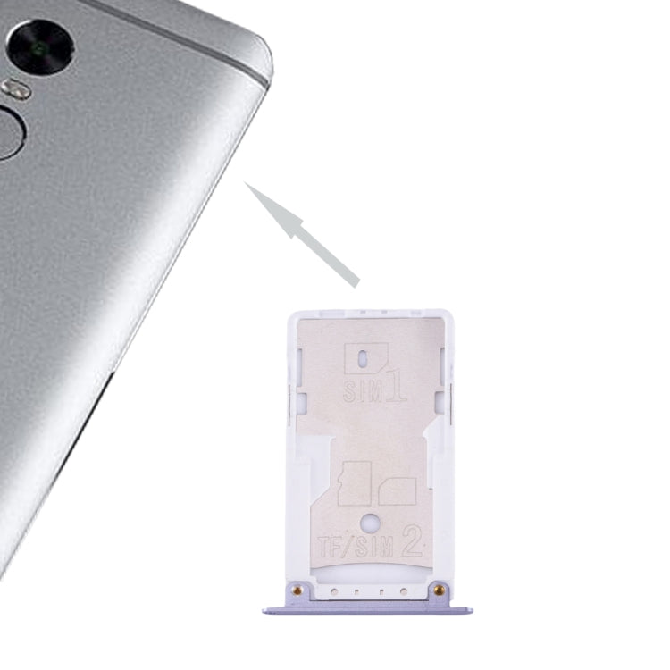 適用於小米紅米Note 4X SIM & SIM / TF 卡托 , Redmi Note 4X, For Xiaomi Redmi Note 4X