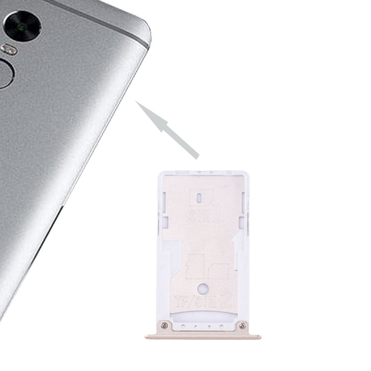 適用於小米紅米Note 4X SIM & SIM / TF 卡托 , Redmi Note 4X, For Xiaomi Redmi Note 4X