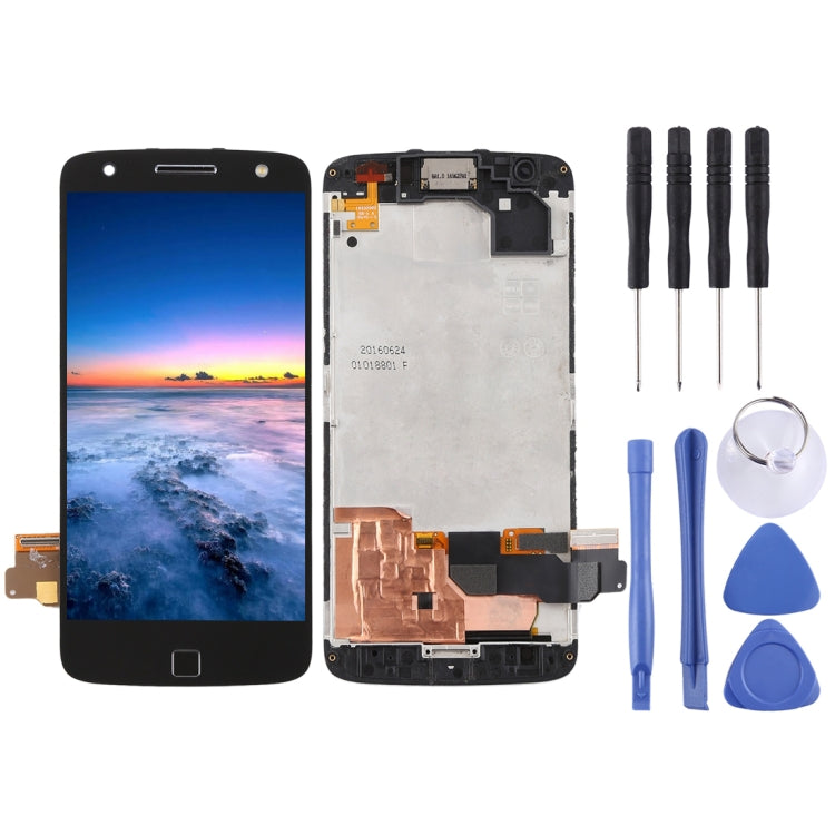 適用於摩托羅拉Moto Z Force XT1650-02 原裝液晶觸摸總成 帶框