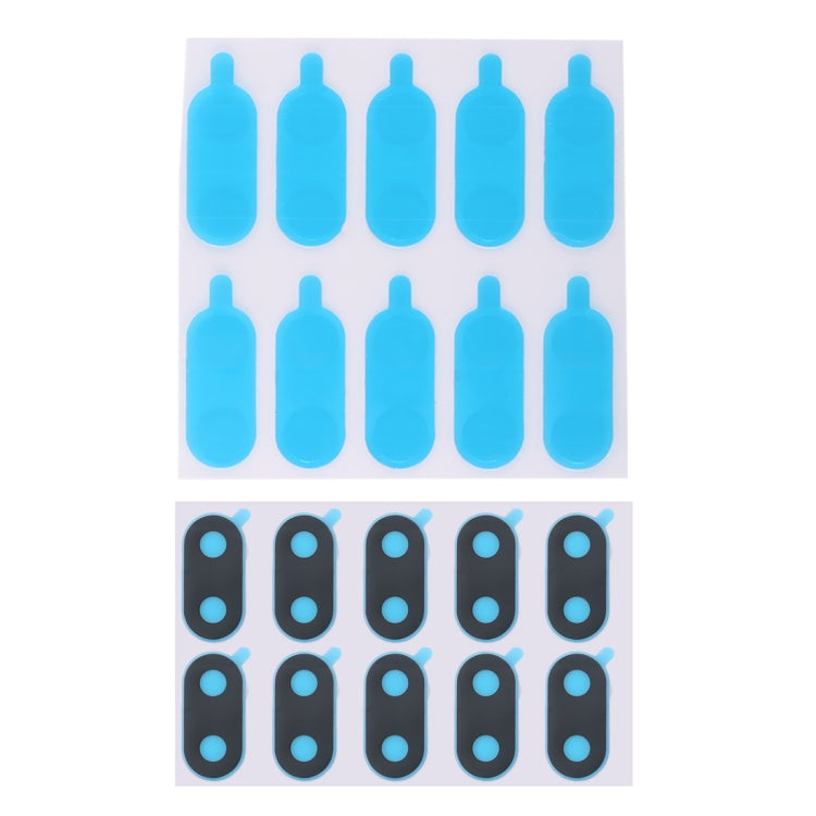 10個一賣 適用於華為P20 Lite / Nova 3e后攝像頭鏡片+貼紙