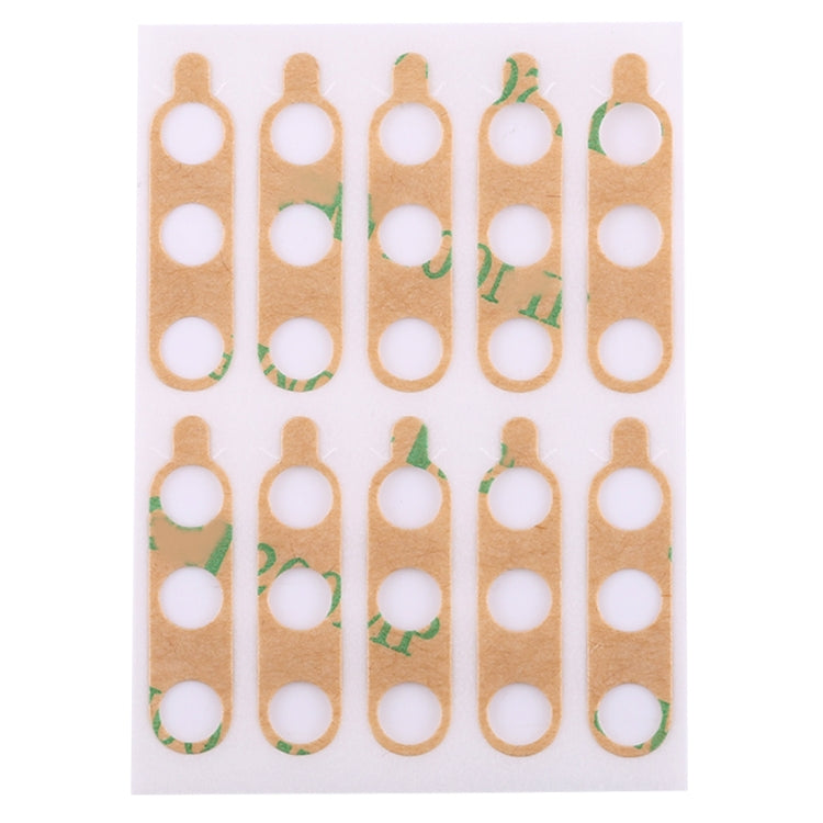 10個一賣 適用於華為 榮耀暢玩7C/暢享8 后攝像頭鏡片+貼紙