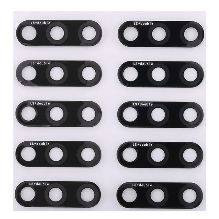 10個一賣 適用於華為 榮耀暢玩7C/暢享8 后攝像頭鏡片+貼紙