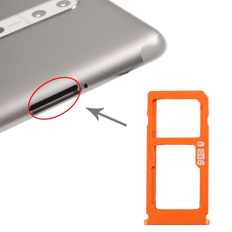 適用於 Nokia 8 / N8 TA-1012 TA-1004 TA-1052 SIM卡+SIM卡/Micro SD卡托