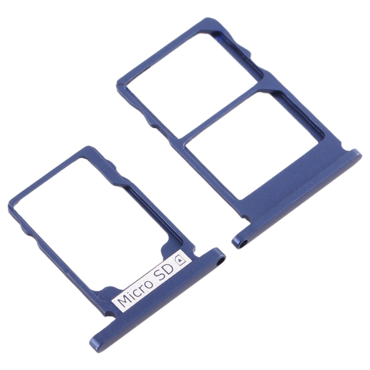 適用於 Nokia 5.1 TA-1075 SIM卡+SIM卡+Micro SD卡托