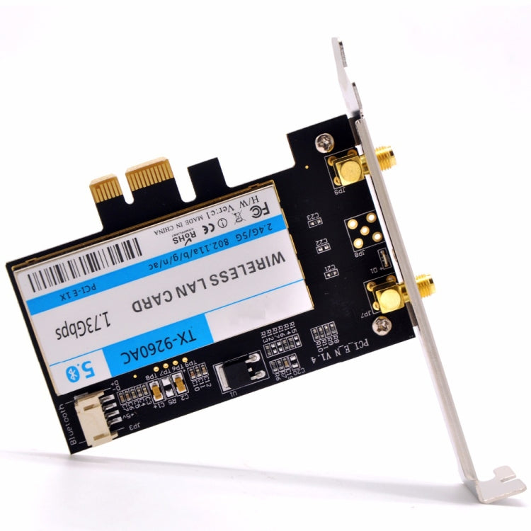 TX-9260AC 無線-AC雙頻802.11ac 1730Mbps台式PCI-e WiFi適配器+英特爾9260ac藍牙5.0WLAN網卡