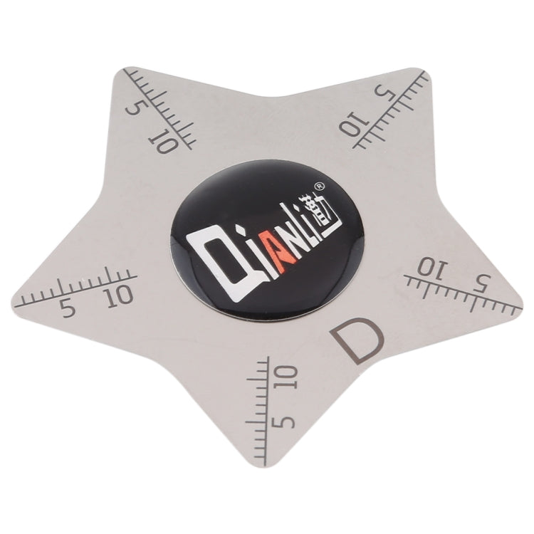 Qianli 五角形帶刻度撬片工具