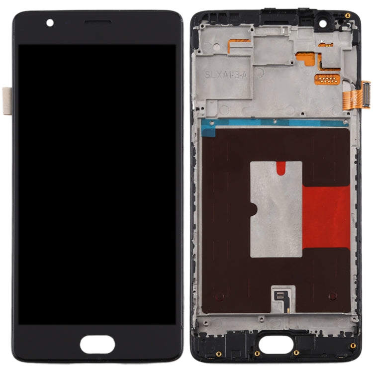 適用於OnePlus 3 / 3T A3000 A3010 OEM液晶觸摸總成帶框