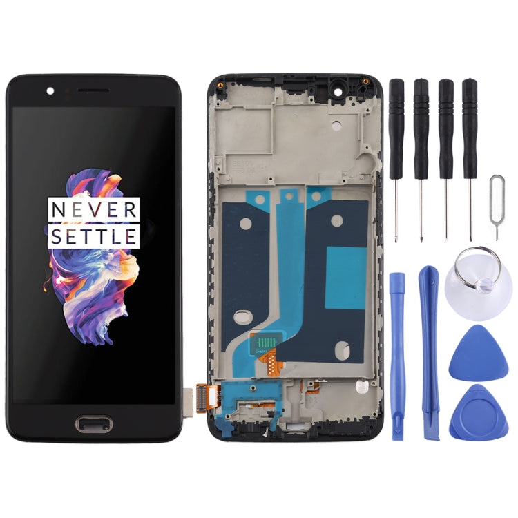 適用於OnePlus 5 A5000 OEM液晶觸摸總成帶框