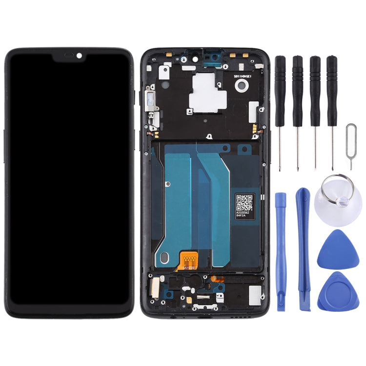 適用於OnePlus 6 A6000 OEM液晶觸摸總成帶框