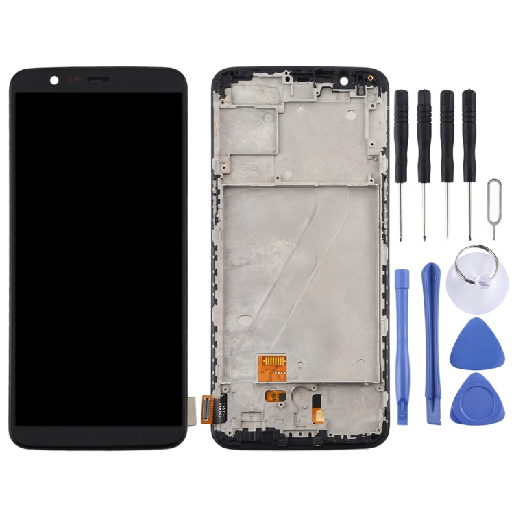 適用於OnePlus 5T A5010 OEM液晶觸摸總成帶框