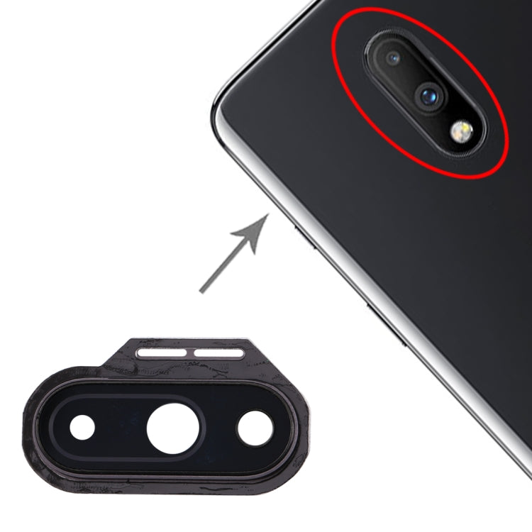 適用於 OnePlus 7 原裝相圈 后攝像頭框帶鏡片