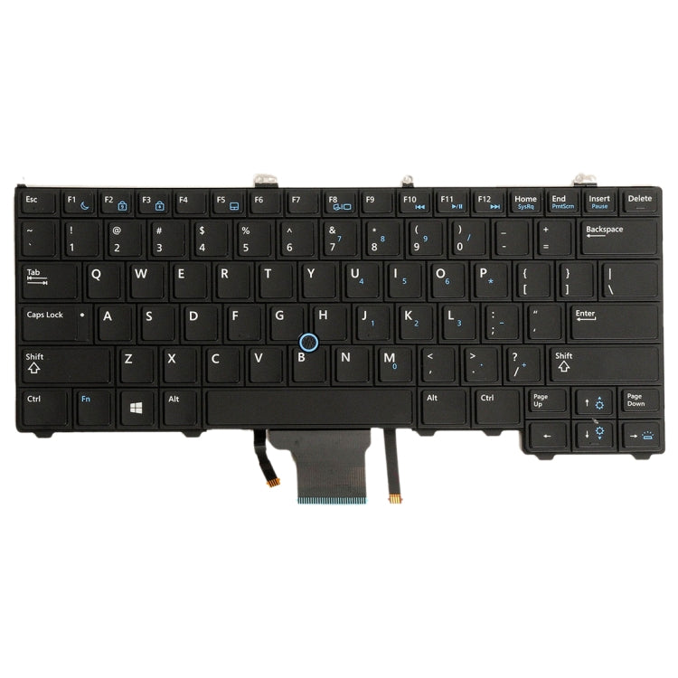 適用於DELL latitude 12 7000 E7240 E7440 E7420 美式鍵盤帶背光