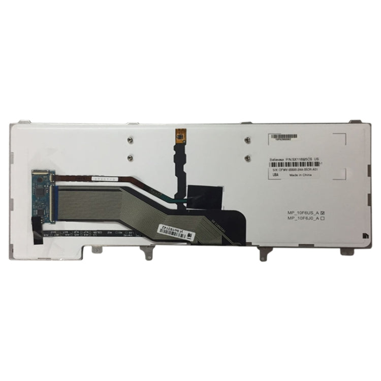 適用於Dell Latitude E6420 E6320 E6430 E5420 E5430 E6430s 美式鍵盤帶背光和指點