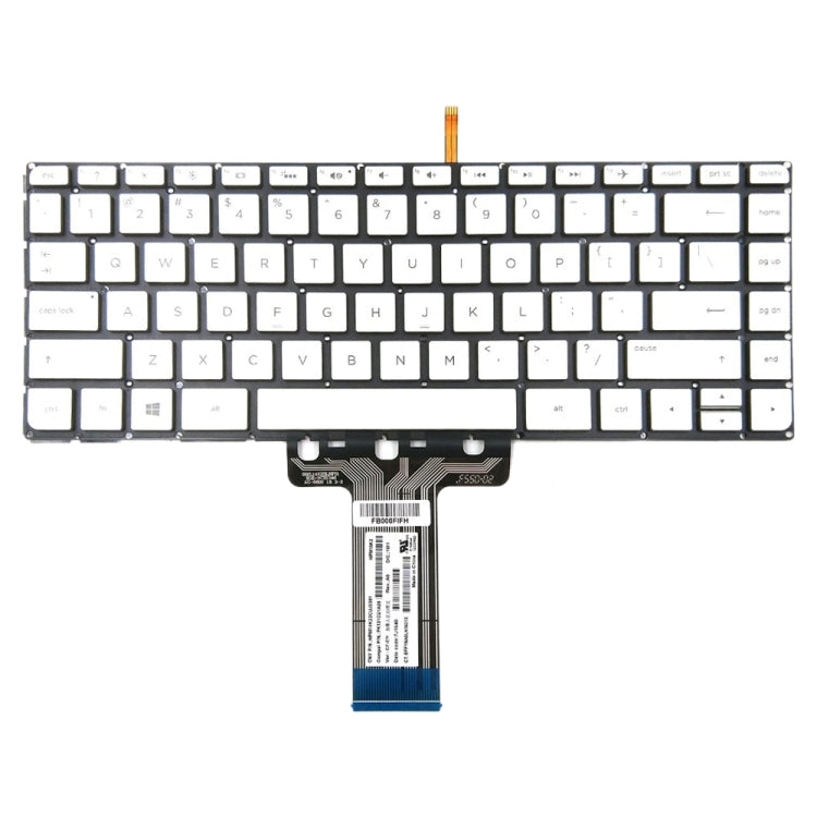 適用於HP Pavilion 13-U103NS 13-U113NL 13-U124CL 13-U138CA 13-U157CL 13-U163NR 美式鍵盤帶背光