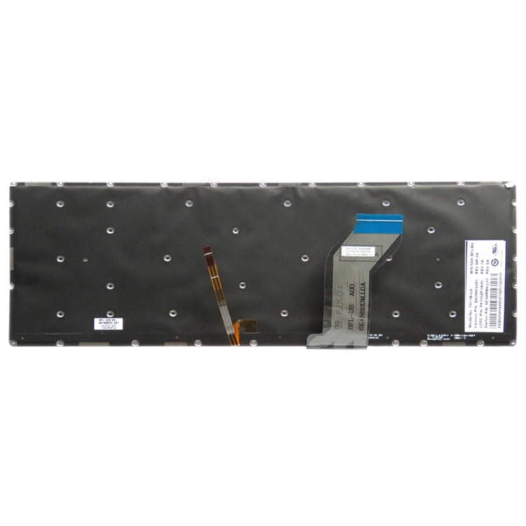 適用於Lenovo Ideapad Y700 Y700-15 Y700-15ISK Y700-15ACZ Y700-17ISK Y700-15ISE 美式鍵盤帶背光
