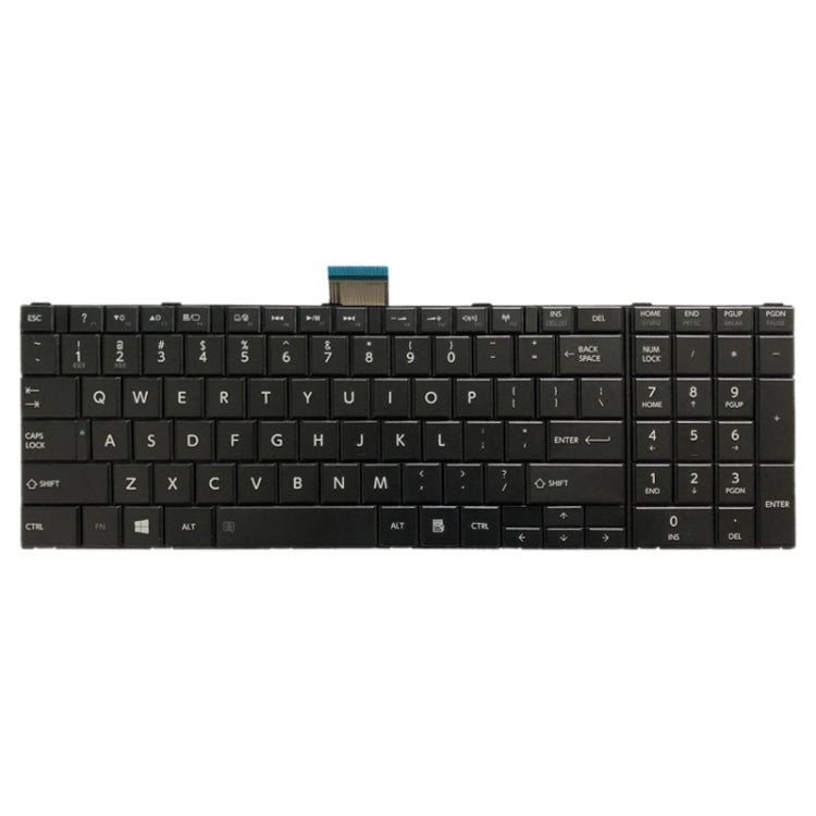 適用於Toshiba Satellite C50D C50-A C50-A506 C50D-A C55T-A C55-A C55D-A 美式鍵盤