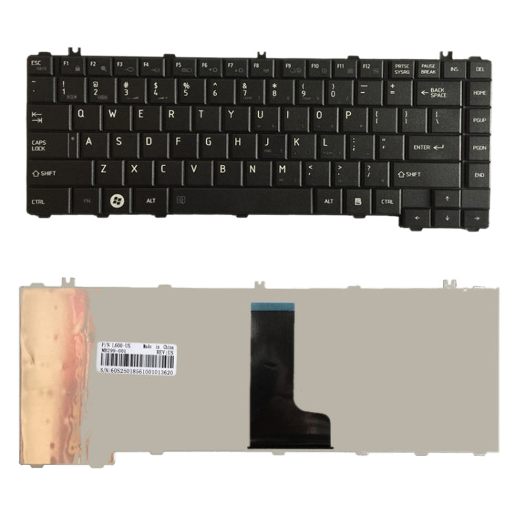 適用於Toshiba Satellite C600 C600D L640 L600 L600D L645 L645D L730 L730D L735 L735D L740 L740D L745 L745D 美式鍵盤