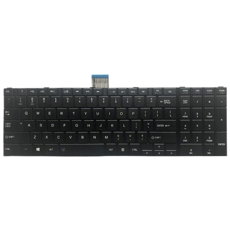 適用於Toshiba Satellite C850 C850D C855 C855D L850 L850D L855 L855D L870 L870D 美式鍵盤