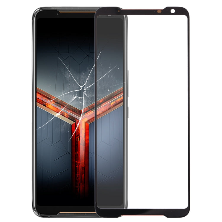 適用於Asus ROG Phone II ZS660KL 前屏玻璃蓋板/液晶鏡面