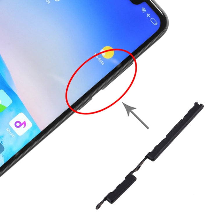適用於 小米 Redmi Note 6 Pro 開機音量鍵/側鍵
